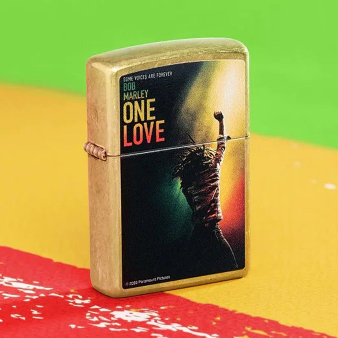【ZIPPO官方旗舰店】Bob Marley: One Love防风打火机  CI420031 - 其他 - 铜/黄铜 多色