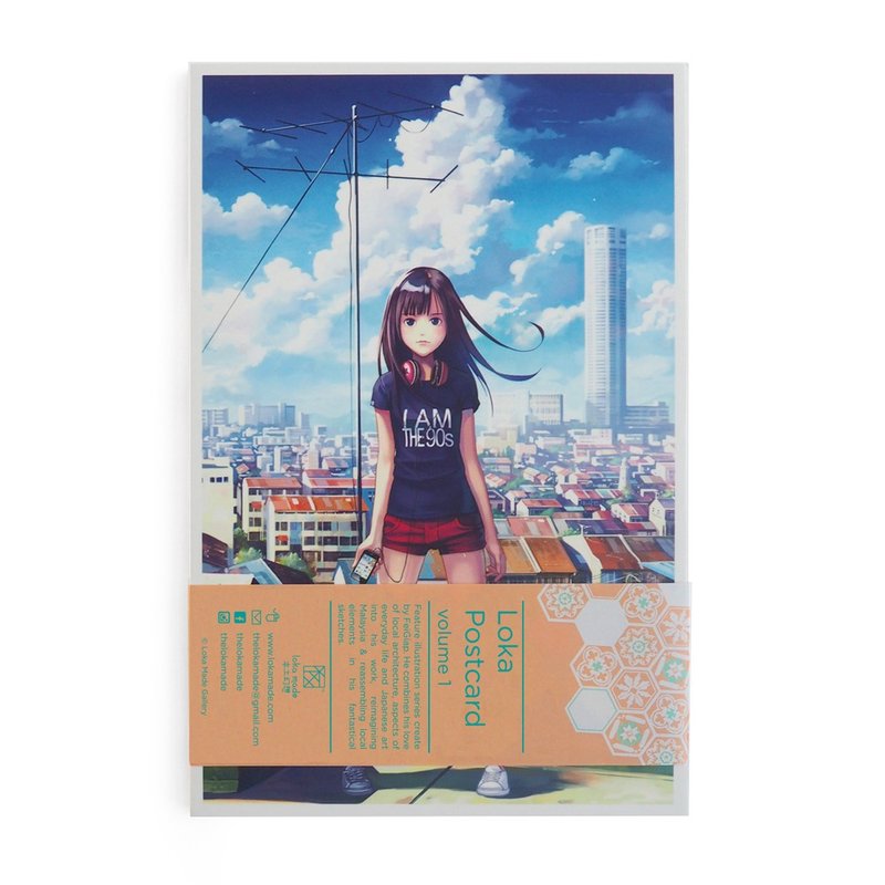 迷人风景明信片集 - 卡片/明信片 - 纸 