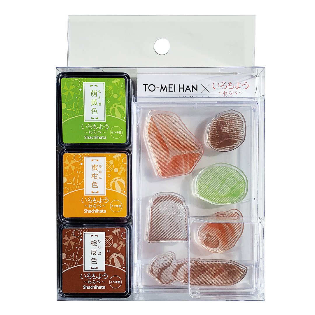 TO-MEIHAN x 和色帖〜子童〜 面包 - 印章/印台 - 塑料 透明