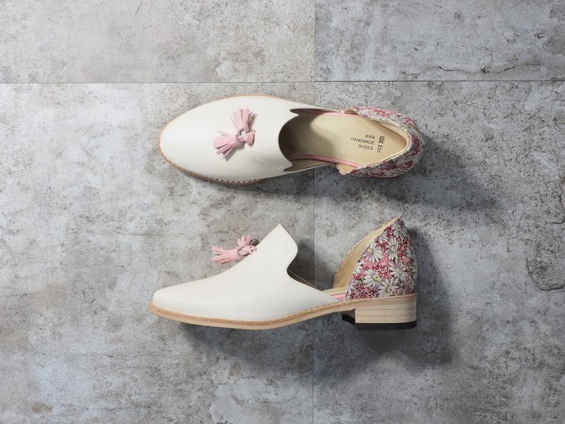 爱花乐福-NaNa2 - 女款休闲鞋 - 真皮 粉红色