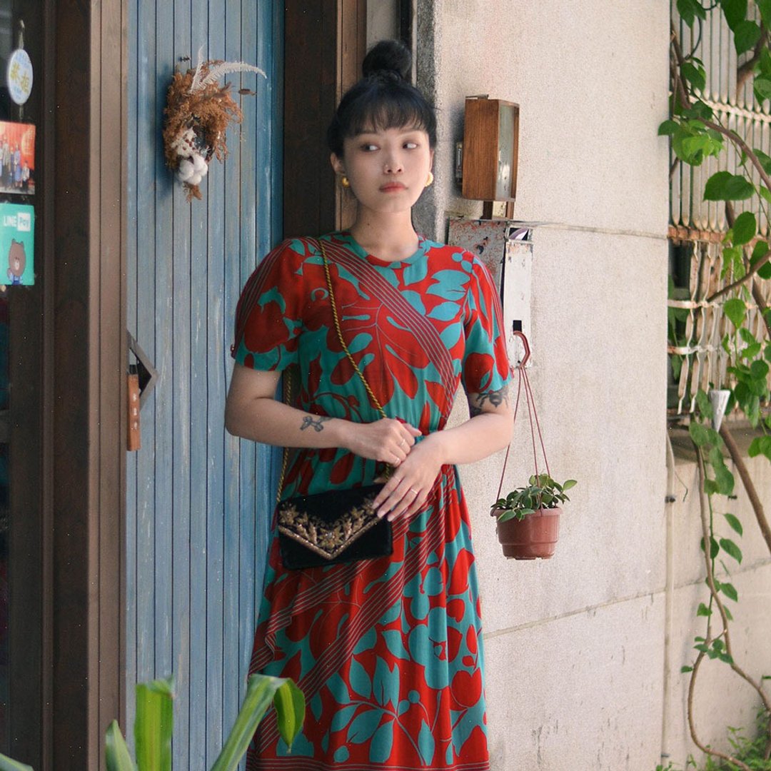 彩鹬 |  日本古着洋服 - 洋装/连衣裙 - 其他材质 