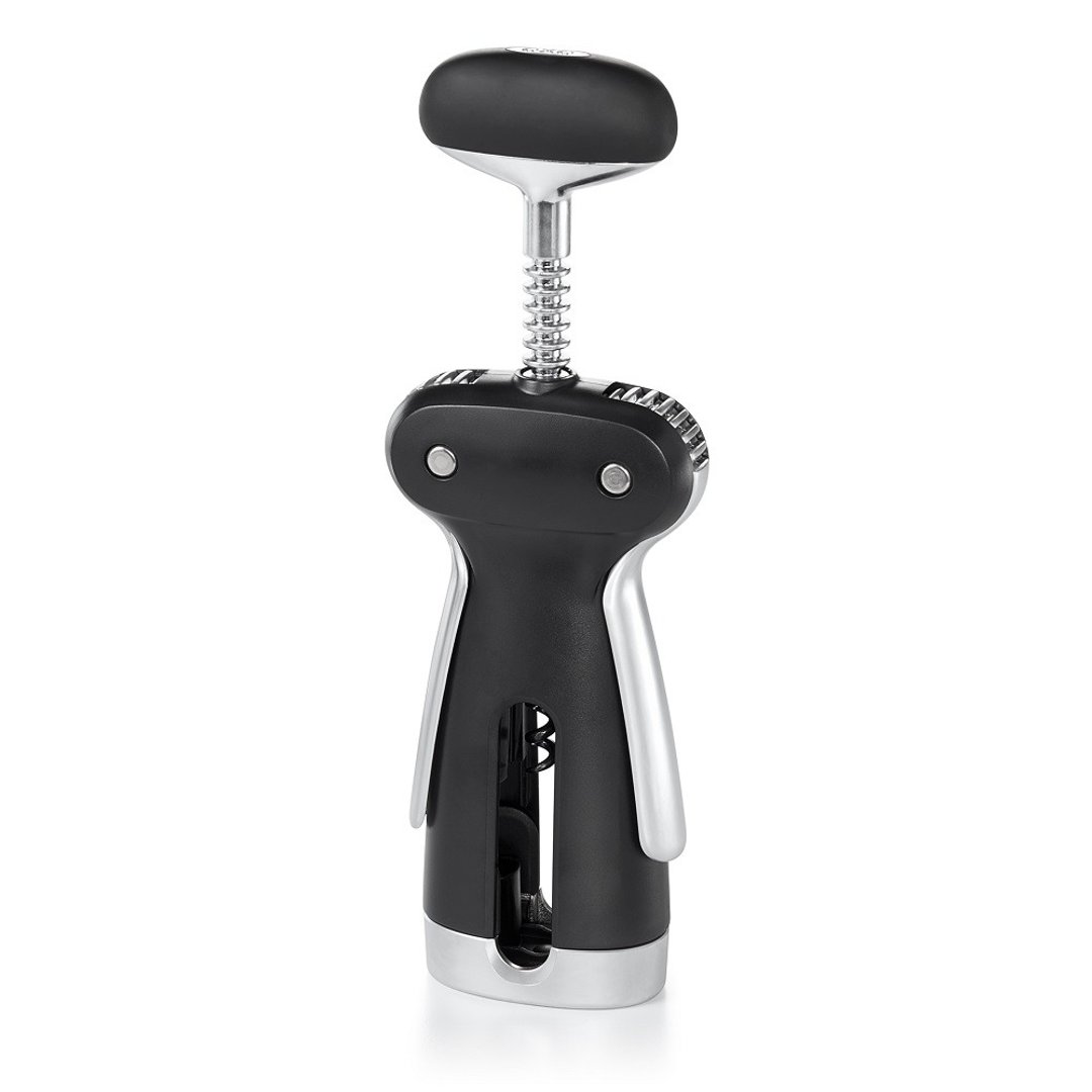 【新品】OXO 铝箔切割螺旋开酒器 - 酒杯/酒器 - 不锈钢 黑色