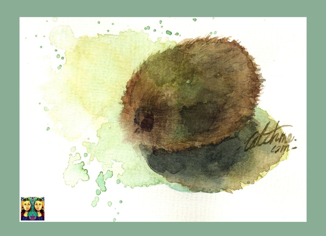奇异果_手绘原作(仅此一件) - 海报/装饰画/版画 - 纸 