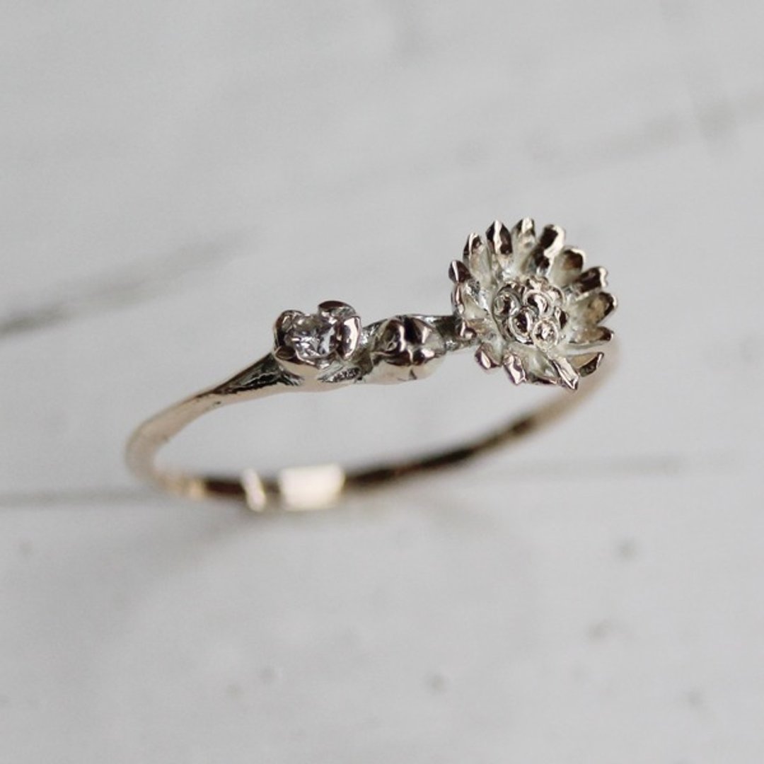 K10 Chrisan Semamu Ring - 戒指 - 贵金属 金色