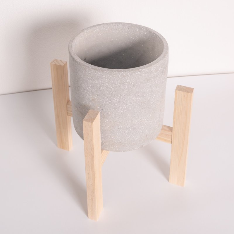 实木十字花架子 小盆器架 室内植物架推荐 巧绘网植物馆 - 木工/竹艺/纸艺 - 木头 