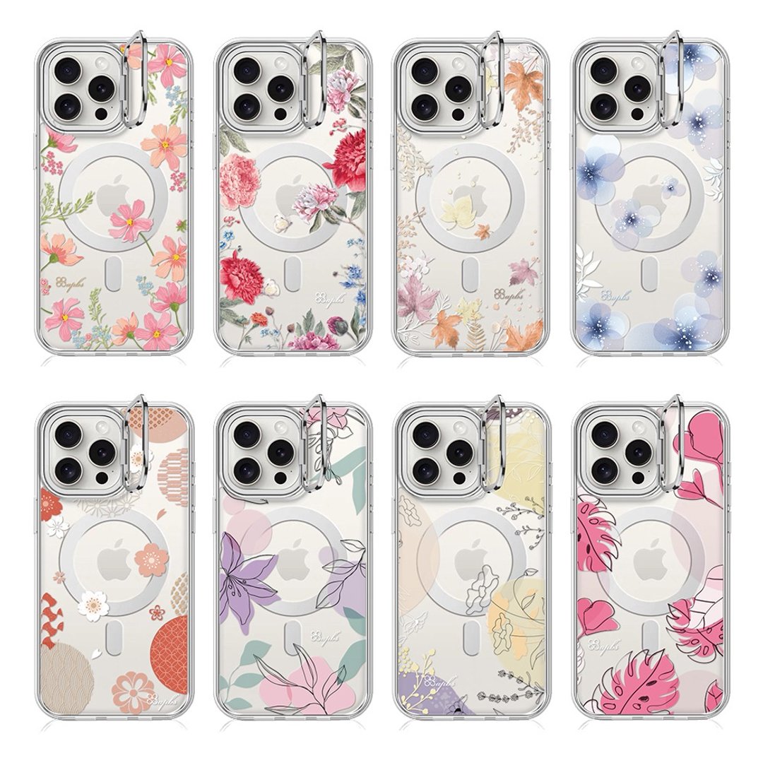 apbs iPhone 16系列 军规防摔隐形立架磁吸手机壳-多图可选2 - 手机壳/手机套 - 其他材质 多色