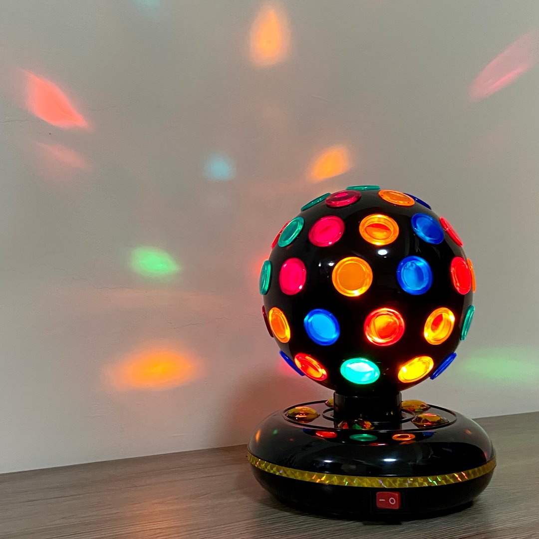 早期 桌上型Disco旋转灯 中型 - 灯具/灯饰 - 其他材质 多色