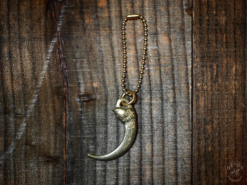 Solid Brass Claw-黄铜兽爪吊饰 - 吊饰 - 铜/黄铜 多色