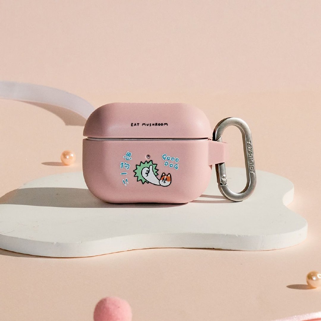 食菇思狗一强悍防摔 AirPods 保护套 - 耳机收纳 - 塑料 多色