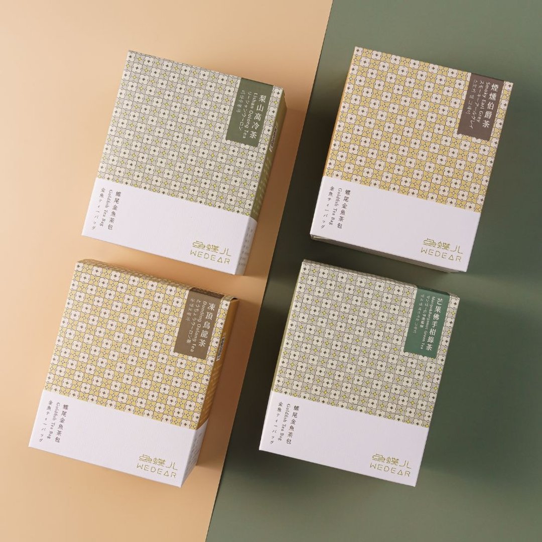 金鱼茶包小礼盒【英式红茶系列】(5包入) 台湾特色伴手礼 茶叶 - 茶 - 植物．花 