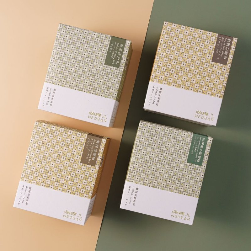 金鱼茶包小礼盒【英式红茶系列】(5包入) 台湾特色伴手礼 茶叶 - 茶 - 植物．花 