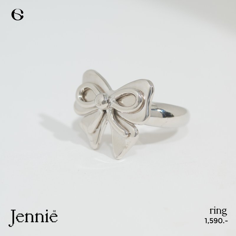 Ctrlshift - Jennie02 戒指 - 戒指 - 纯银 银色
