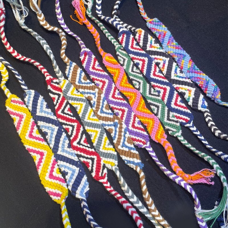 Qulih Balay 定制化纪念编织手环 - 手链/手环 - 棉．麻 多色