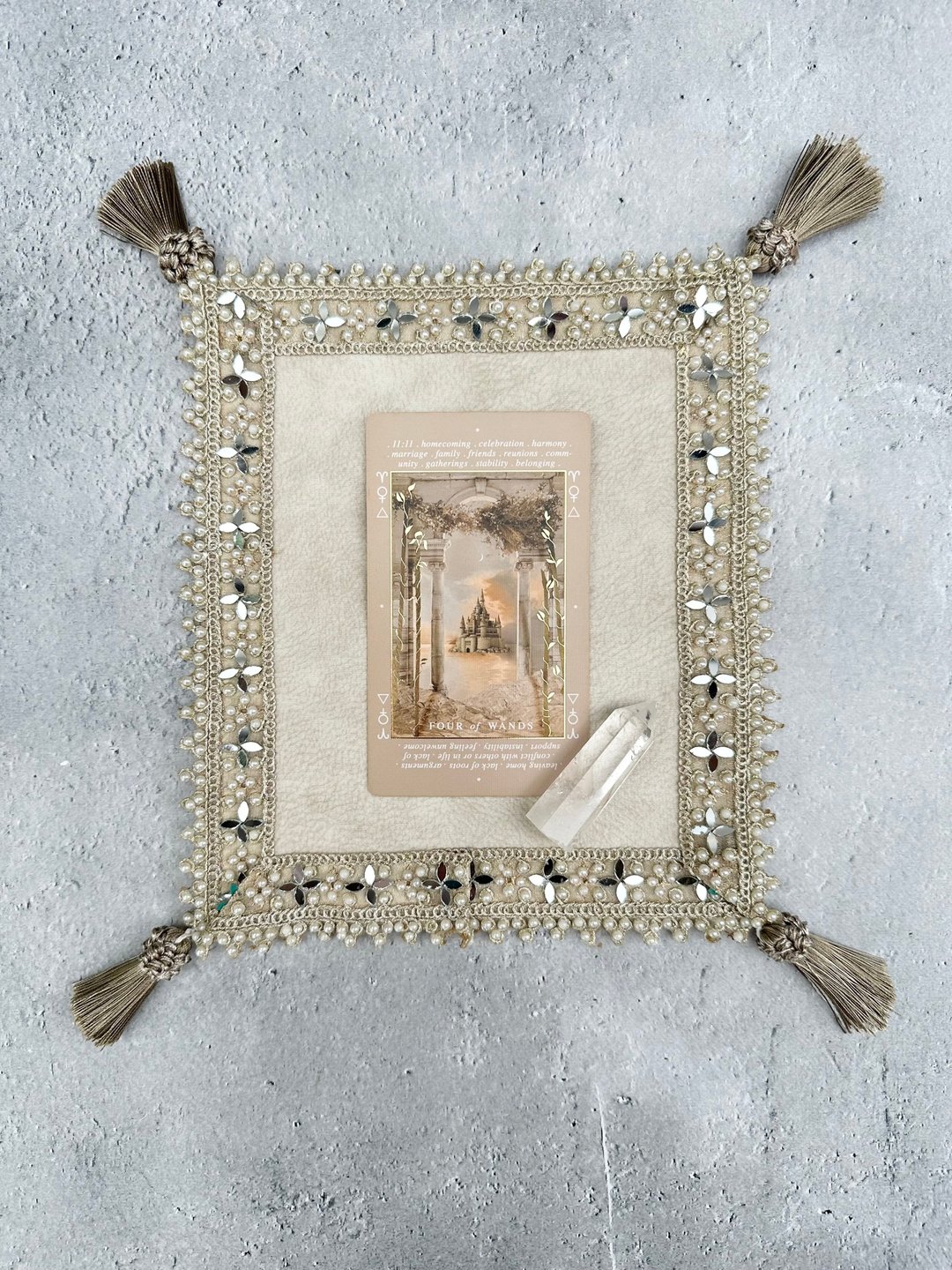 塔罗布　tarot mat 　tarot cloth  Made in JAPAN - 餐垫/桌巾 - 其他人造纤维 