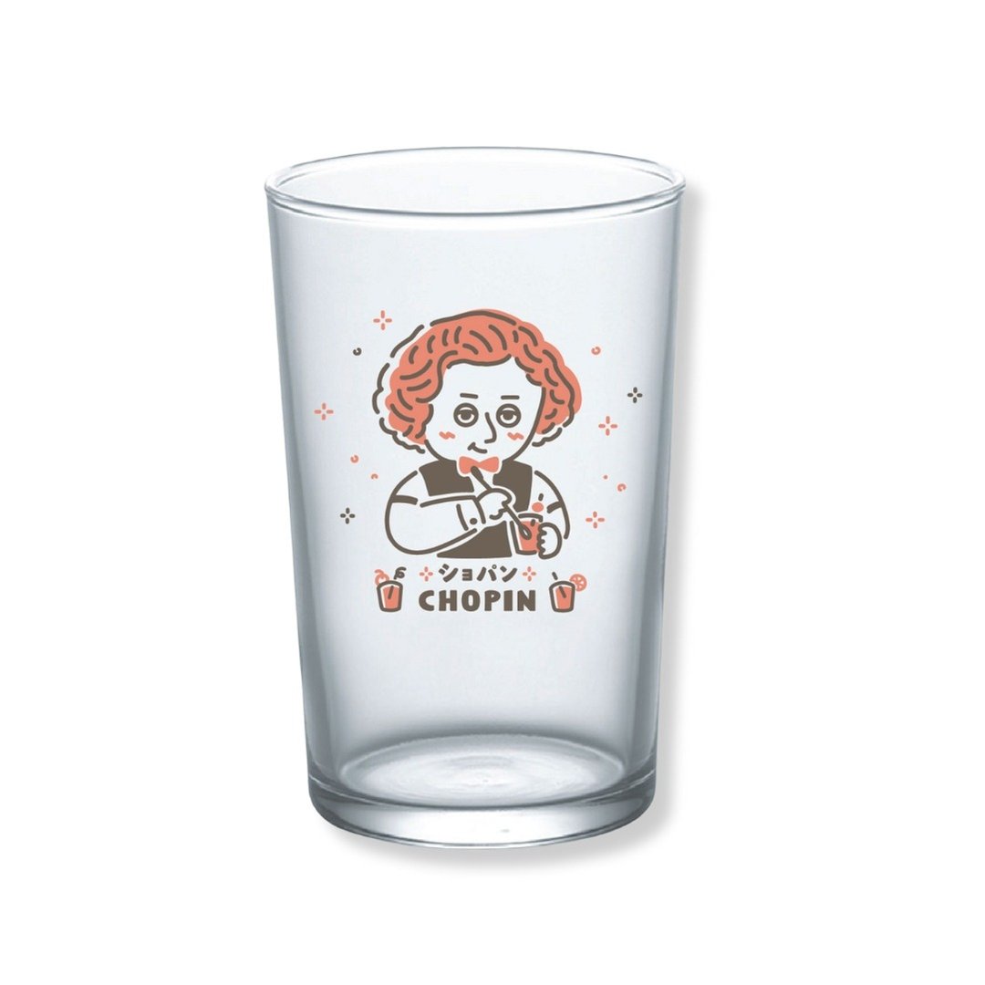 【萧邦】日本制玻璃杯 | 音乐礼品 | 古典音乐 - 其他 - 玻璃 