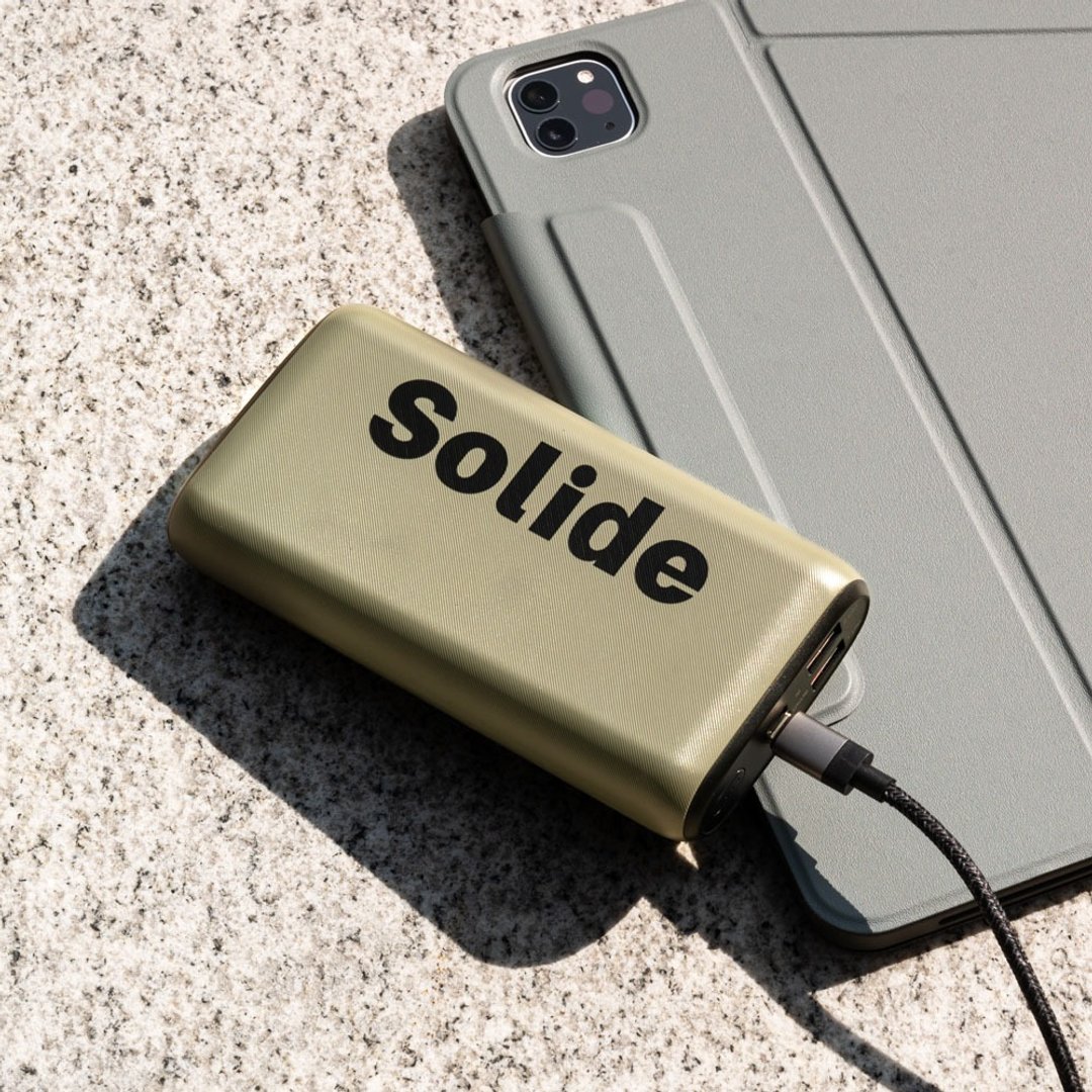 20000mAh 20W 天王星 户外大容量行动电源(2色任选) 有标wh - 充电宝/传输线 - 其他材质 卡其色