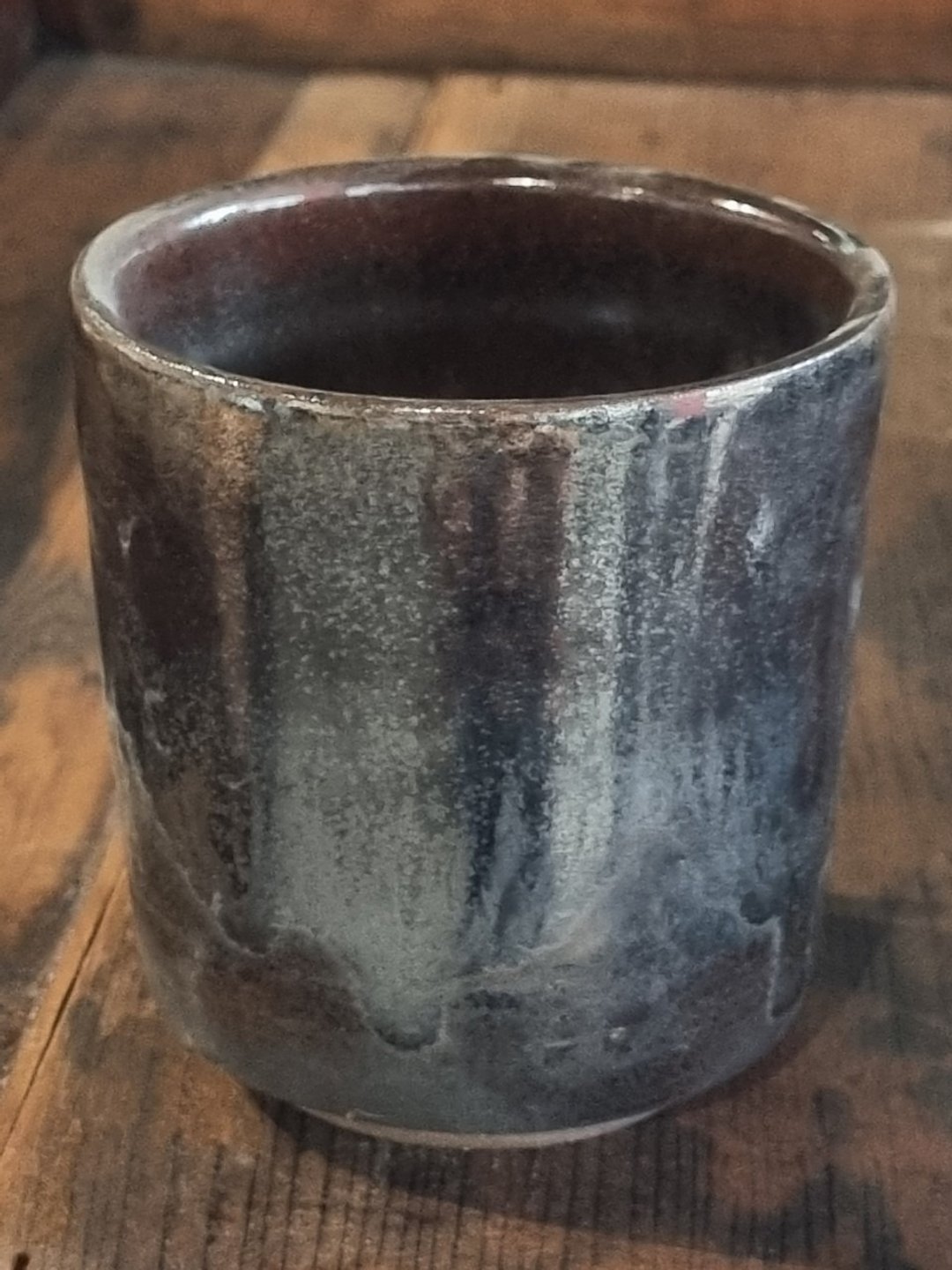【一冬人】墨色渐浓 贰 - 渐层黑釉 陶器 陶杯 酒杯 咖啡杯 茶 - 其他杯子 - 陶 黑色