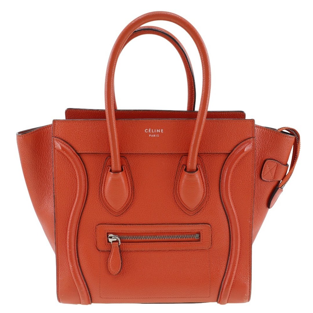 【日本直送】 સੇલીન CELINE Luggage Micro 手提包 小牛皮 红色 女仕【二手品】 - 手提包/手提袋 - 真皮 红色