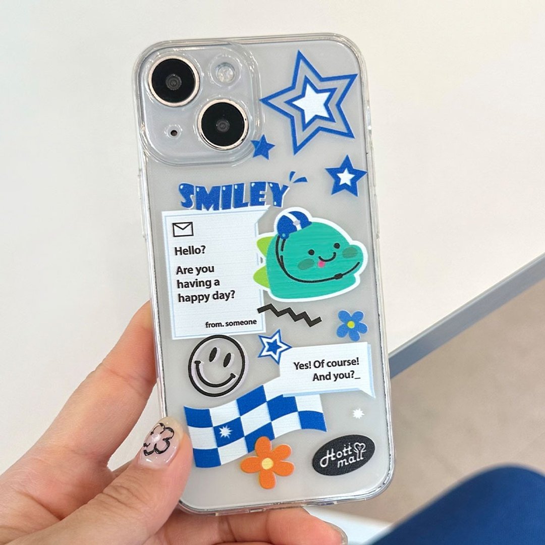 iPhone Galaxy maro 防摔防刮透明手机壳 - 手机壳/手机套 - 塑料 多色