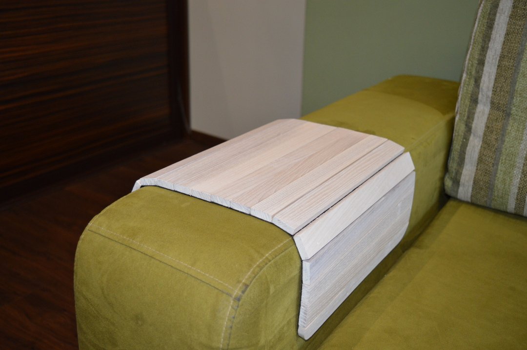 Sofa Tray Table NATURAL  ,Sofa Table, Coffee table, Couch Table - 其他家具 - 木头 白色