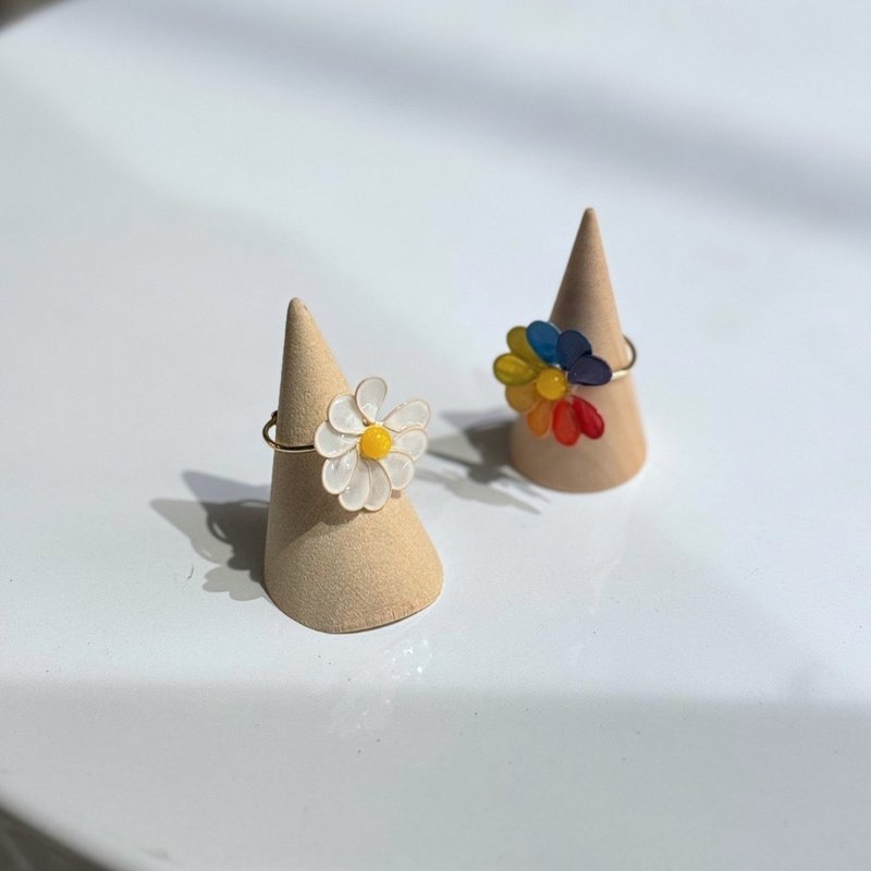 订制转转小雏菊 - 戒指 - 树脂 