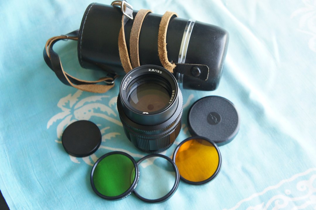 LONG FOCUS TAIR-11A 135mm F/2.8 LENS FOR M42 ZENIT, PENTAX,PRACTICA,OR BESSAFLEX - 相机 - 其他材质 