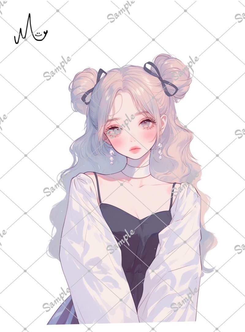 原创人物贴纸 - 贴纸 - 纸 