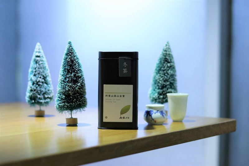 【2017冬摘】阿里山高山金萱120g 送免费茶包 - 茶 - 其他金属 黑色