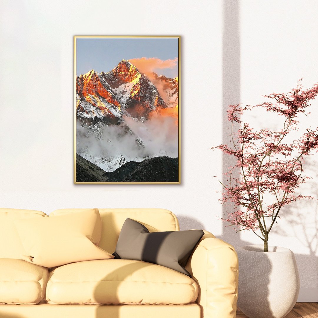 暮色喜马拉雅山 II - 日落风景挂画/居家布置/暮色挂画/入厝礼物 - 海报/装饰画/版画 - 棉 多色