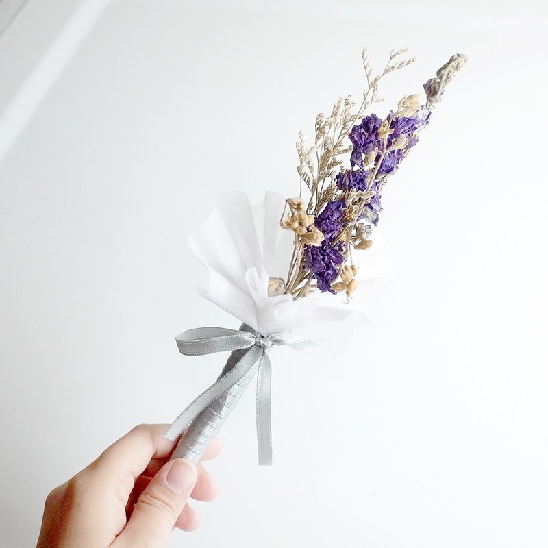 【Q-cute】干燥花签名笔系列-紫色系 - 其他书写用品 - 植物．花 紫色