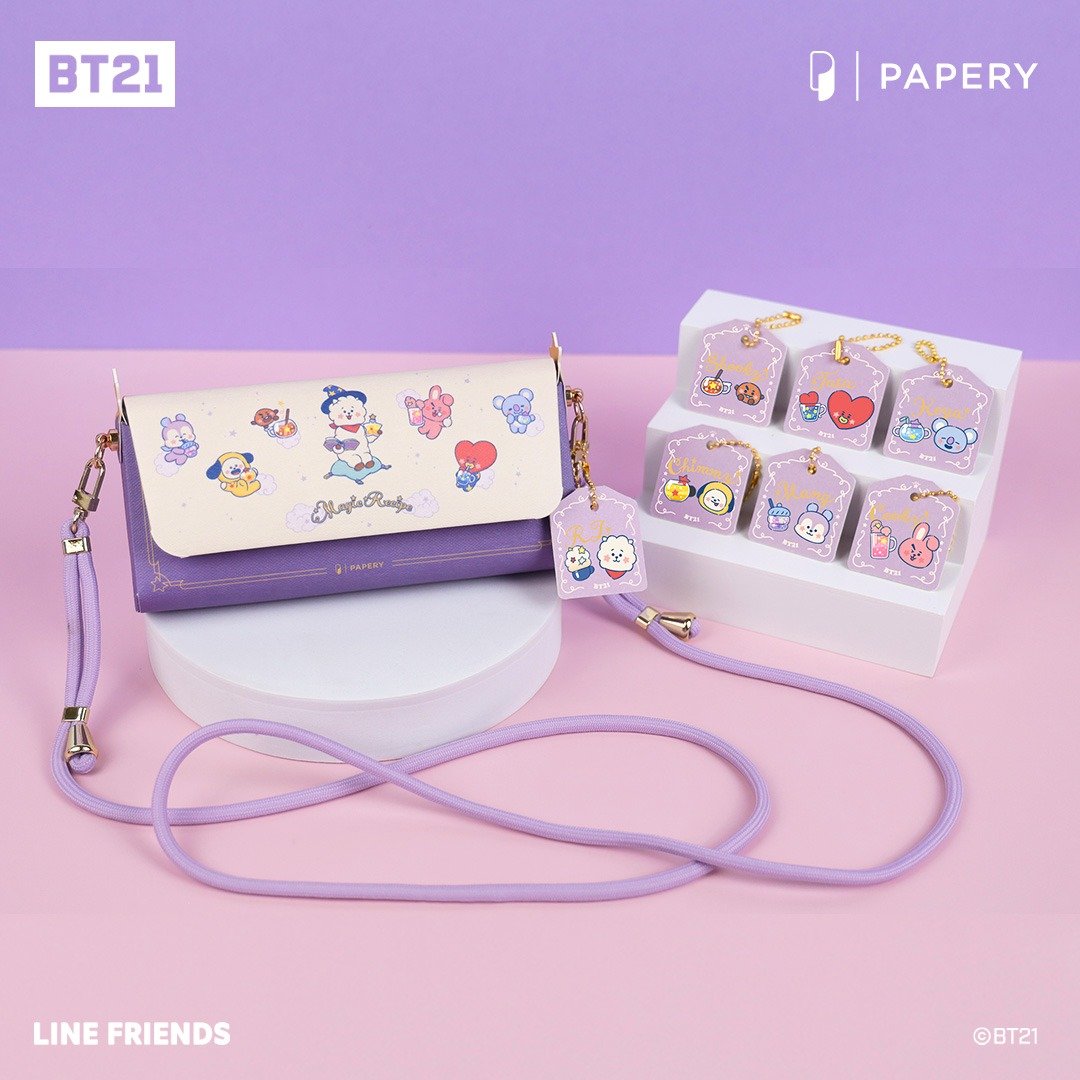 迷你方袋 BT21 MAGIC RECIPE EDITION 母亲节礼物 - 侧背包/斜挎包 - 其他材质 