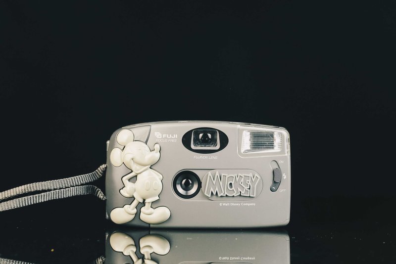 FUJI HI! MICKEY MOUSE #0794 #135底片相机 - 相机 - 其他金属 黑色