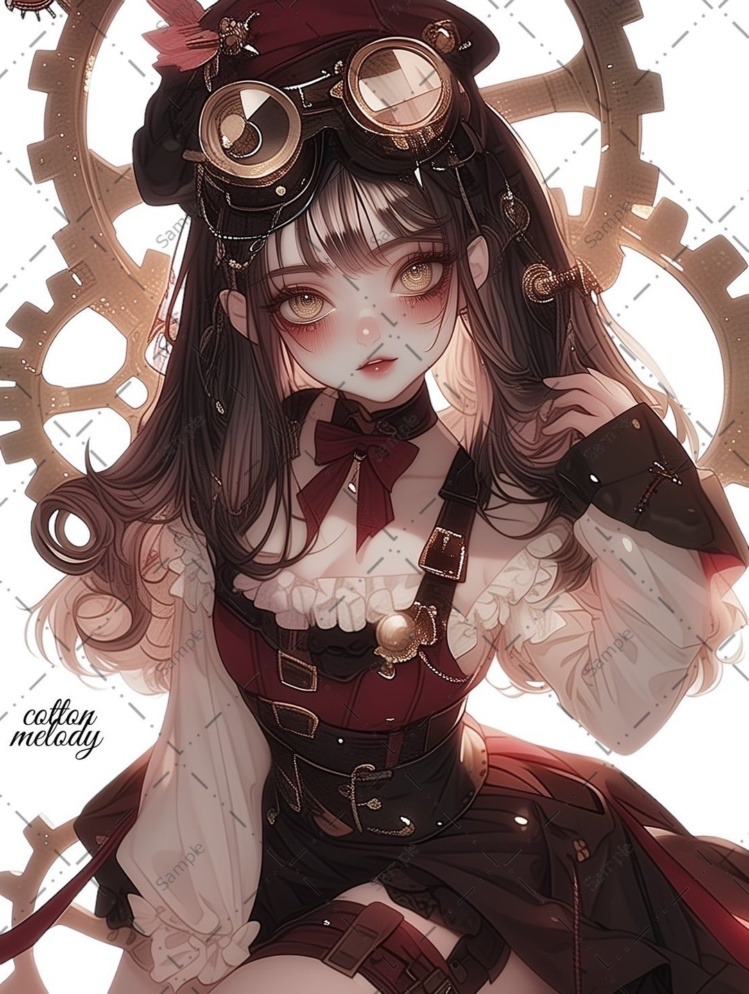 原创贴纸 no.633 人物贴纸 原创贴纸 人物贴纸 女孩贴纸 原创人物贴纸 - 贴纸 - 纸 