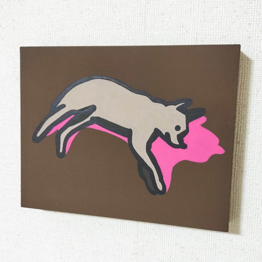 绘画棕色 - 海报/装饰画/版画 - 其他材质 咖啡色
