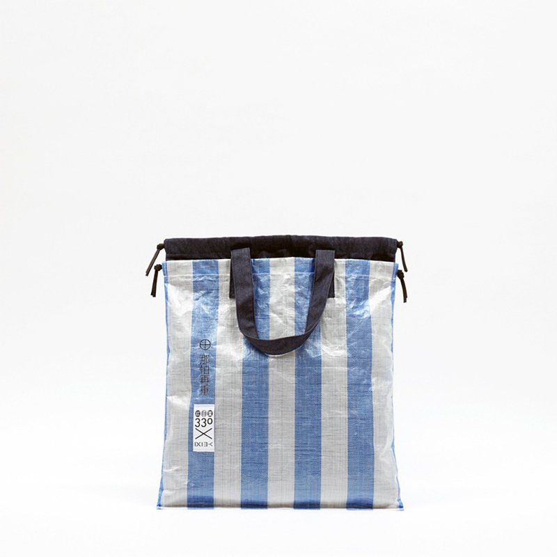 红白蓝330 X 又一山人 - 那怕再重大袋 (蓝白) - 侧背包/斜挎包 - 尼龙 