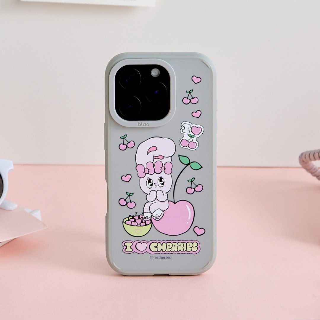 艾丝乐小兔樱桃物语峡谷强悍MagSafe iPhone手机壳 - 手机壳/手机套 - 塑料 透明