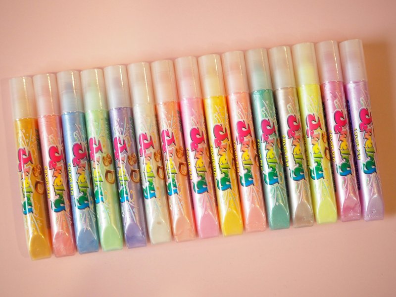 【爱玩色创意馆】3D珍珠彩绘颜料15色组 手工艺DIY 生活创作 - 插画/绘画/写字 - 颜料 多色