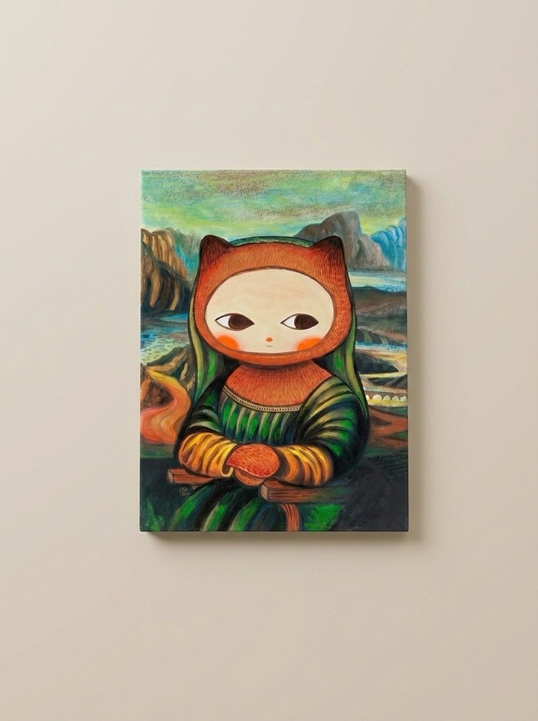 眼球先生原作品复制画 - 海报/装饰画/版画 - 颜料 多色