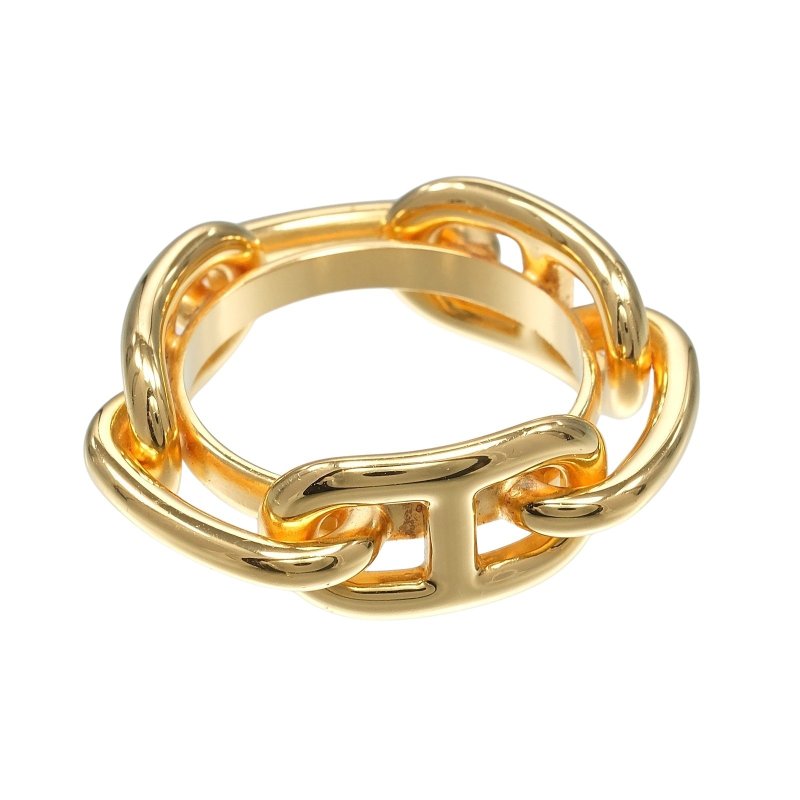 【日本直送】爱马仕 Hermès 丝巾扣 Chaine d'Ancre 镀金【二手】 - 丝巾 - 其他金属 金色