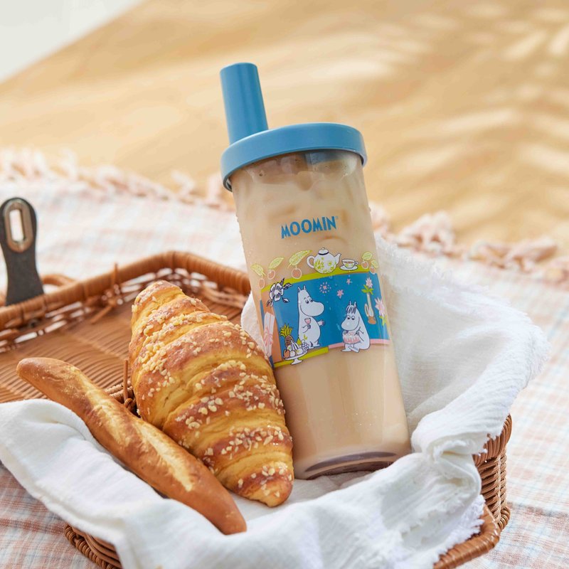 Elephant Cuppa 大象杯2代 Moomin 联名－姆明与歌妮款 - 水瓶/水壶 - 塑料 蓝色