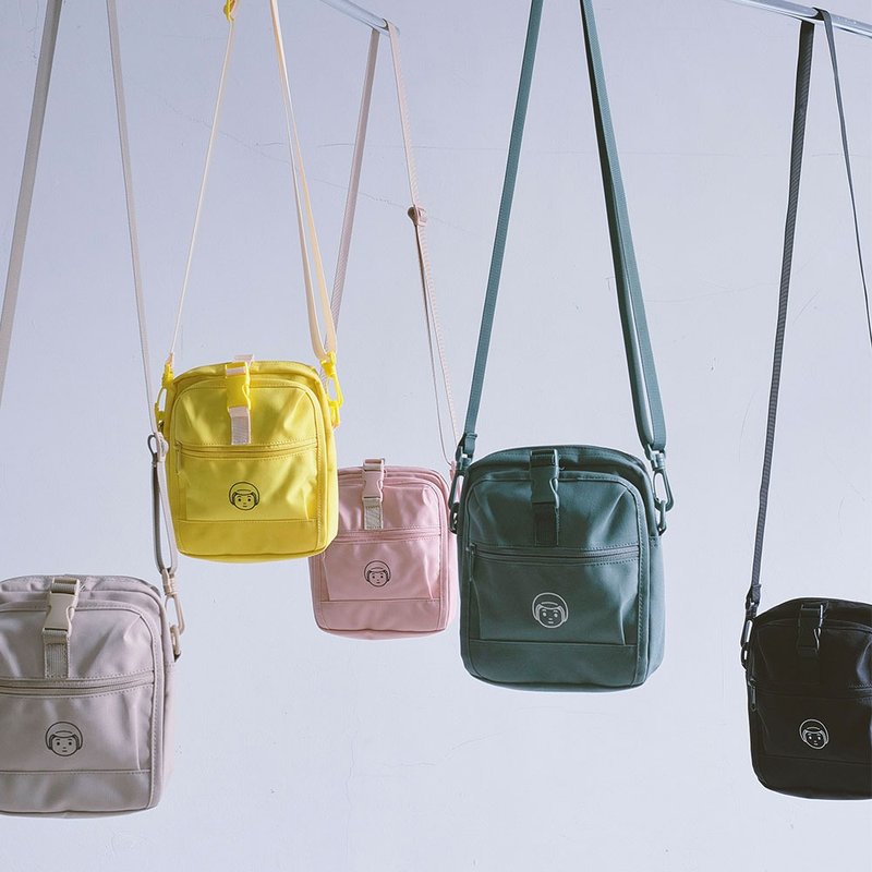 Noritake 旅行小包 - 侧背包/斜挎包 - 棉．麻 黄色