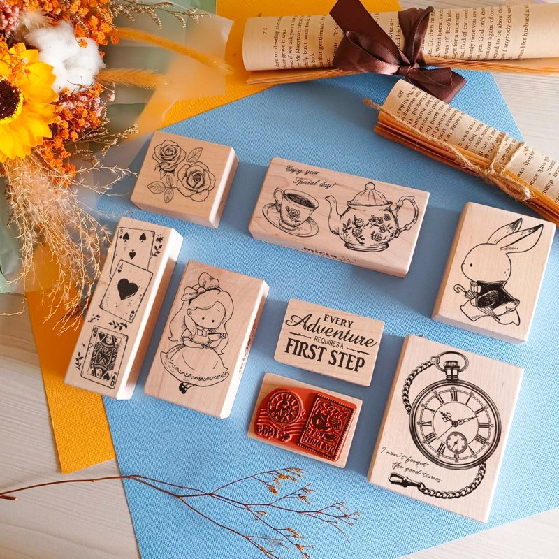 爱丽丝枫木印章组 - 印章/印台 - 其他材质 