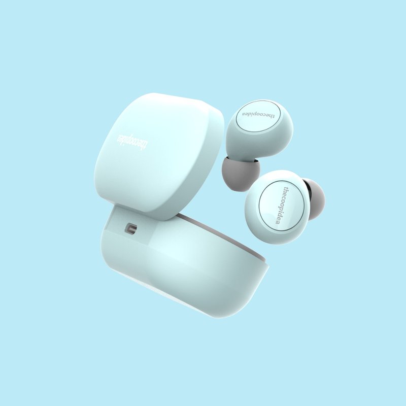 thecoopidea CANDY 真无线蓝牙耳机 | 湖水蓝 - 耳机收纳 - 其他材质 