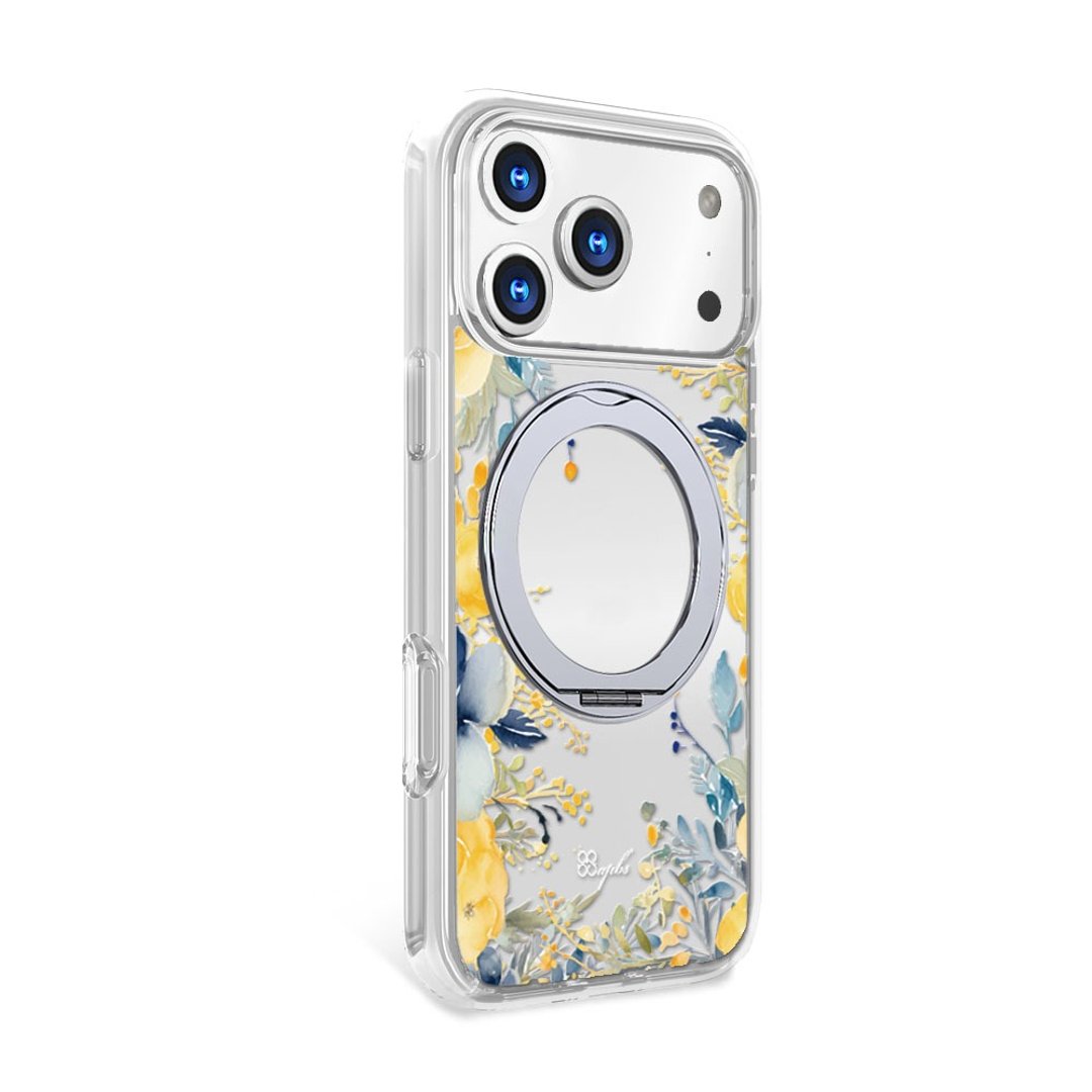 apbs iPhone 17/16/15/14/13 军规360旋转磁吸立架手机壳-仲夏梦 - 手机壳/手机套 - 其他材质 多色