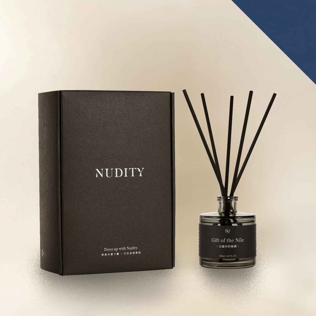 NUDITY | 扩香组 - 尼罗河的赠礼 Gift of the Nile - 香薰/精油/线香 - 玻璃 黑色