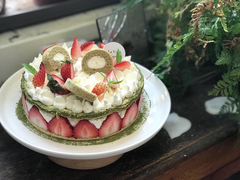 抹茶开心果椰香fraisier 实作课程 - 美食 - 新鲜食材 