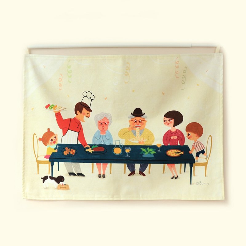 布艺海报 遮盖窗帘室内画布艺术印花可爱图片 - 海报/装饰画/版画 - 棉．麻 多色