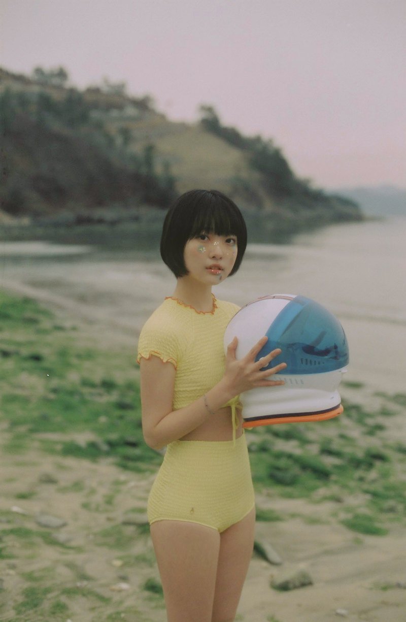 Aprilpoolday Swimwear / SMOGGIE / Yellow / S - 女装泳衣/比基尼 - 其他材质 黄色