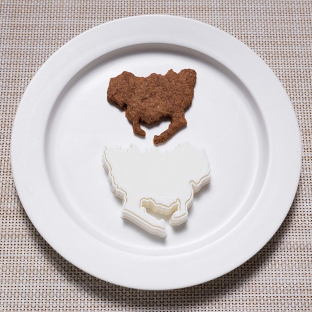 Aichi Prefecture (cookie cutter/cookie cutter) - 厨房用具 - 木头 