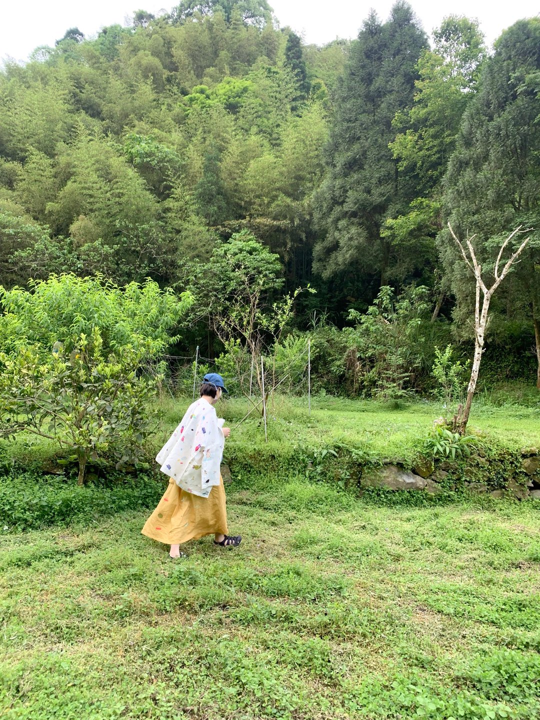 Yinke's world印花布料长袖宽松口袋罩衫 - 女装休闲/机能外套 - 棉 多色
